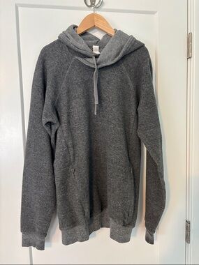 ALO Triumph Hoodie Grey Triblend, Size M